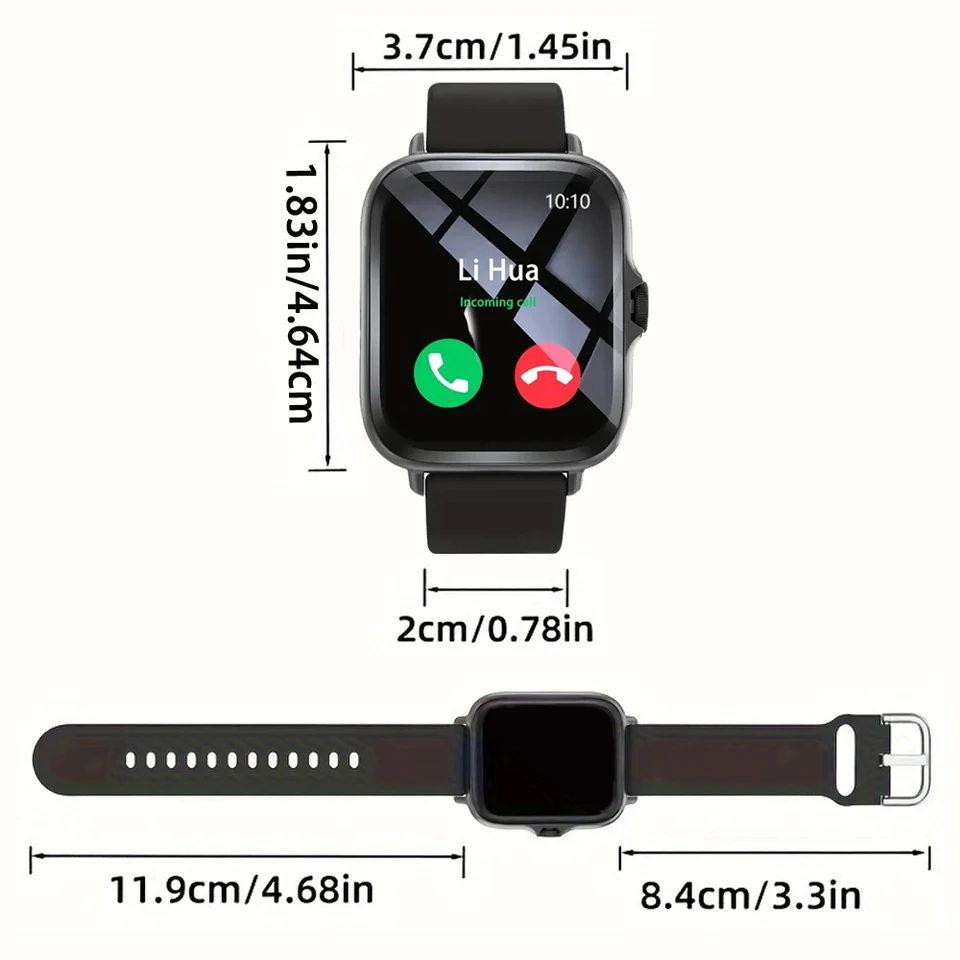 Multi Sport Smart Watch with Message Reminder