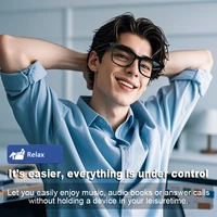 CLLOIO Magnet Clip On Bluetooth Smart Myopia Prescription Glasses Women Anti Blue Ray Reading Glasses Men Polarized Sunglasses - Image 3