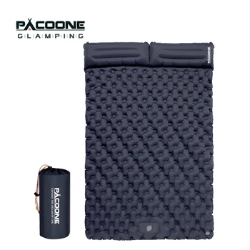 PACOONE Outdoor Camping Double Inflatable Mattress 1