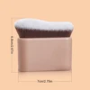Foundation Brush, 1pcs Plastic Creative	wave Fit Perfectly Cosmetic Brush	at home or On-the-Go 4