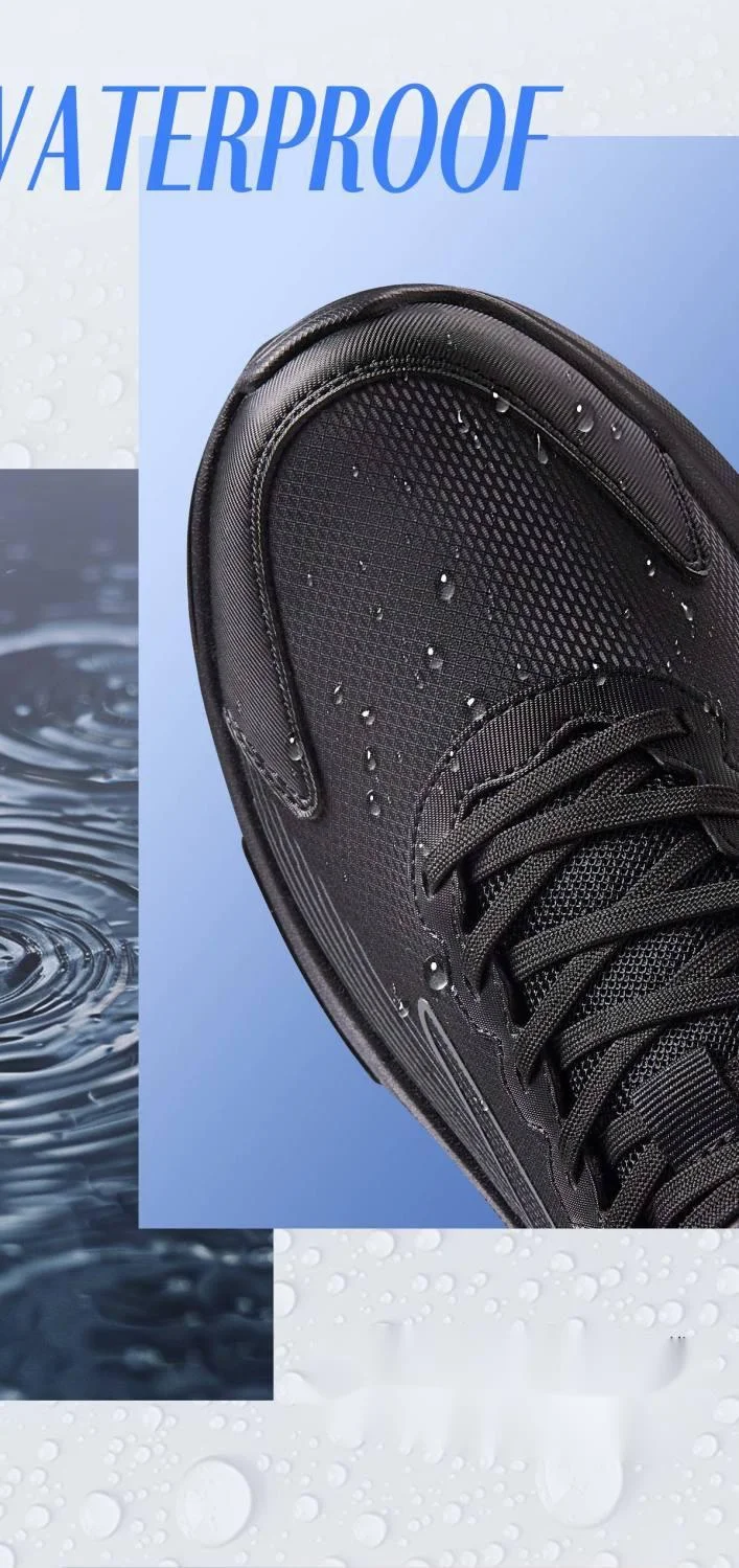 Hongxing Erke Yunyi pour hommes, chaussures de course imperméables, légères et rebondissantes avec semelle souple_voghion.com
