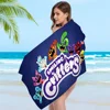 Smiling Critters CATNAP DOGDAY Microfiber Beach Towel Absorbent Quick dry Soft Yoga Swimming Resort Mountain Climbing Towel 5