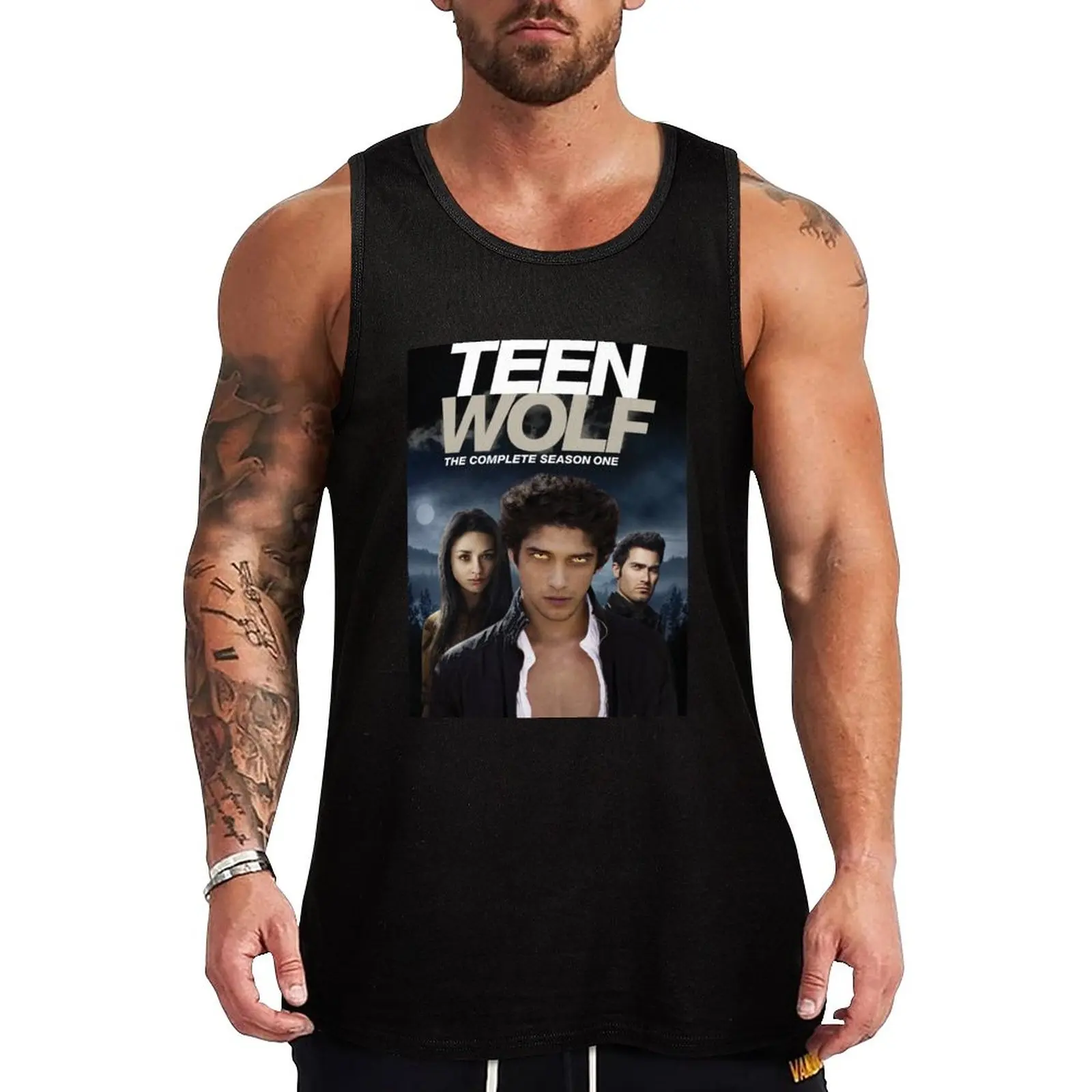 

New Teen Wolf Cover 2 Tank Top training weight vest gym training accessories Vest for boy