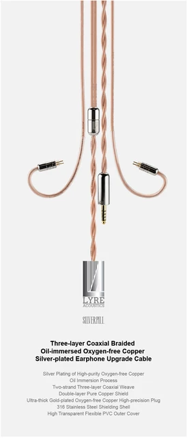 Cavo Microfono Moondrop MC2 Per Cuffie | 3.5mm, 0.78mm 2pin, Upgrade Audio - Foto 2