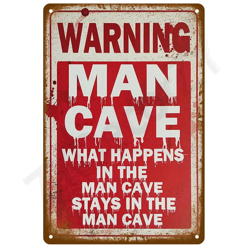 Vintage Metal Signs Plates Tin Sign Posters Man Cave Bar Retro Wall Art Mural Outdoor House Bathroom Home Room Decorations Decor image 52