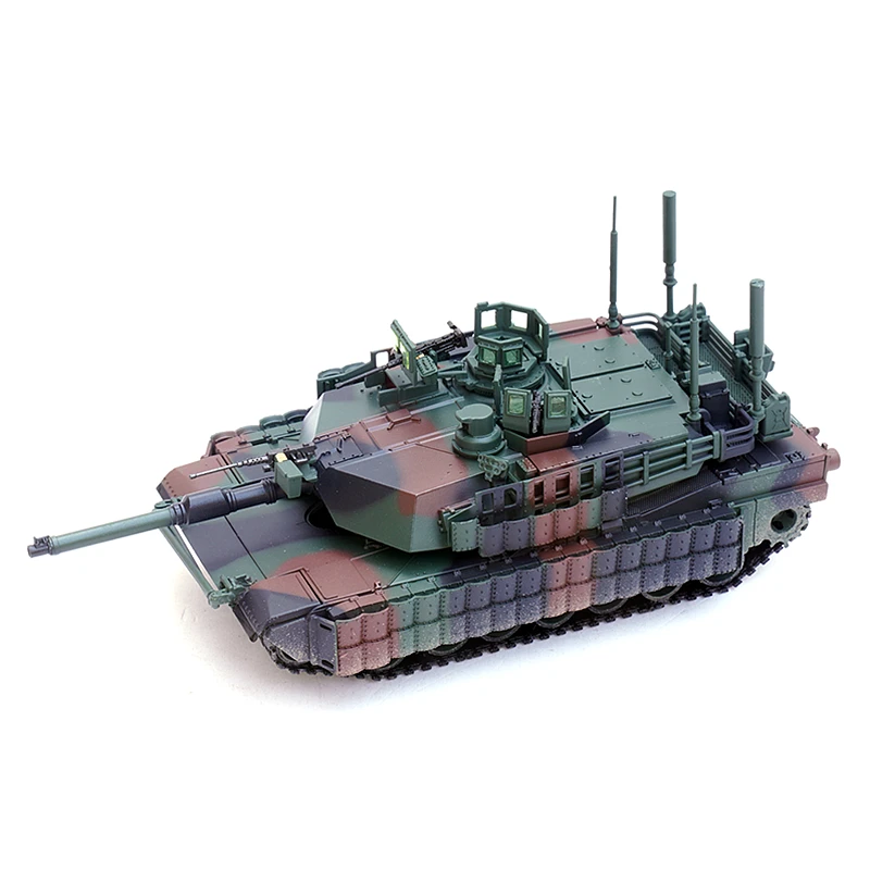 

Литье под давлением в масштабе 1:72 армия США M1A2 TUSK2 гусеничный боевой автомобиль НАТО Трехцветная Готовая модель танка коллекционная игрушка подарок