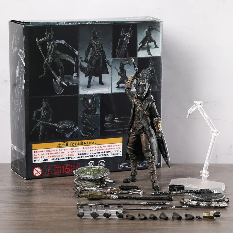 16 cm Bloodborne Hunter Figma 367-DX Aksiyon Figürü Ortak
