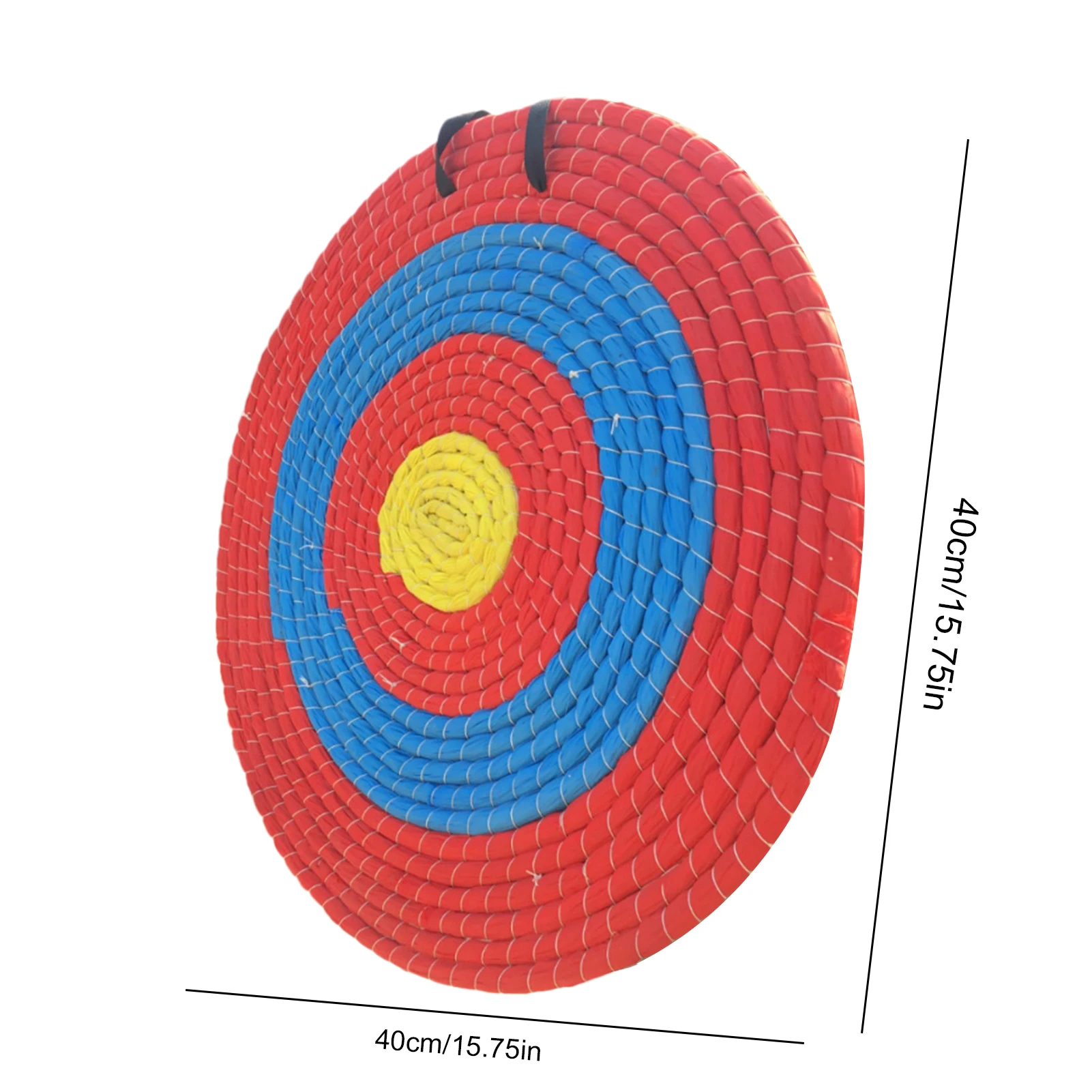 Cible de tir à l'arc en paille, arcs de tir extérieurs solides faits à la  main Tir aux fléchettes