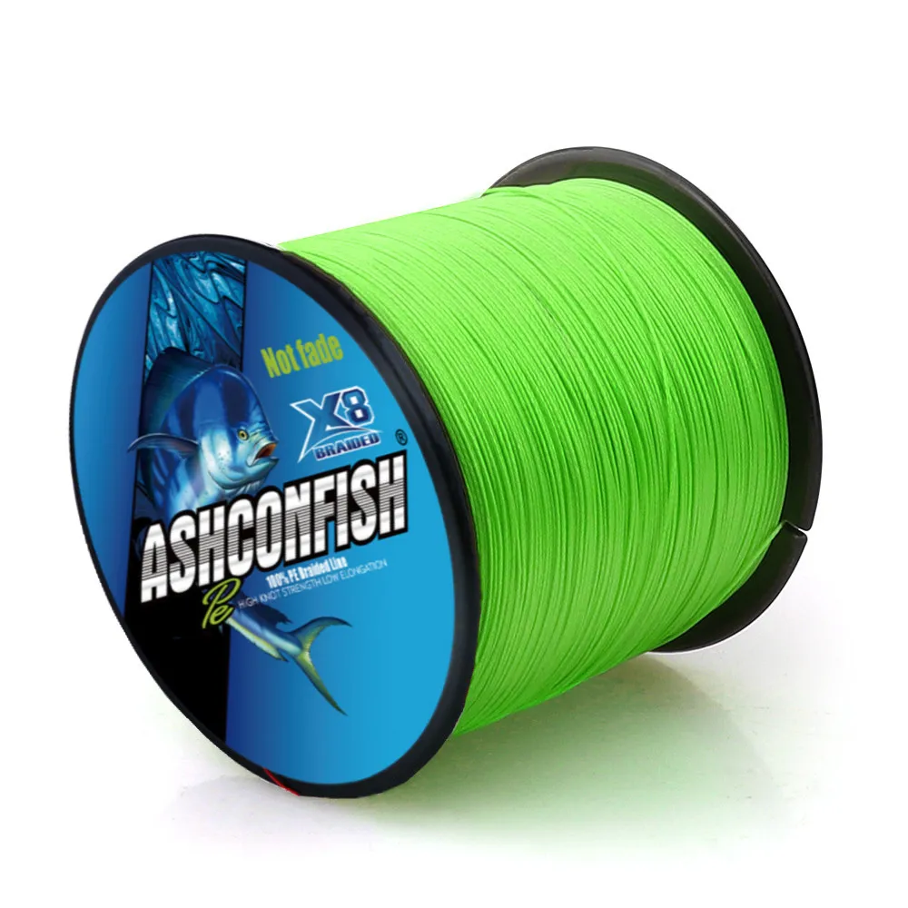 Ashconfish Braided Fishing Line 500m 1000m Super Pe Line 8strand Thread  Saltwater Line Never Faded Color 10 20 130 150 200 300lb - Fishing Lines -  AliExpress