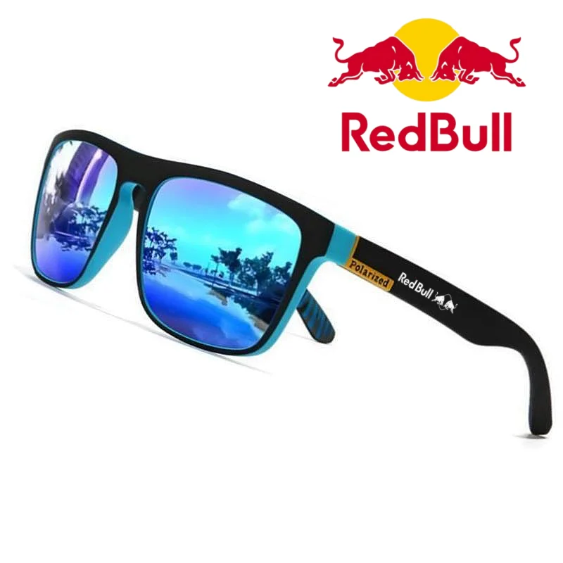 Red Bull Men's and Women's Fashion UV400 Protective Polarized Sunglasses Outdoor Hunting Fishing Driving Adventure