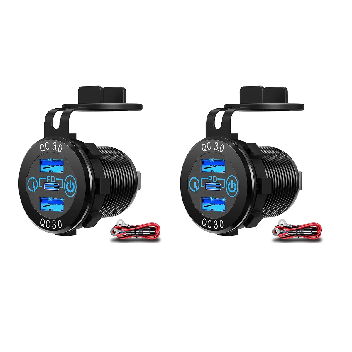 

Быстрая зарядка, 2 шт., 60 Вт, быстрая зарядка