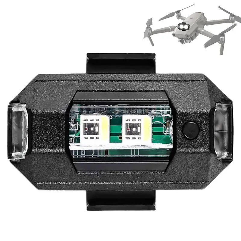 

Стробоскоп для дрона, быстрое освещение для защиты от столкновений для дрона, легкая установка, USB зарядка, мигающий стробоскоп, мини-лампа для