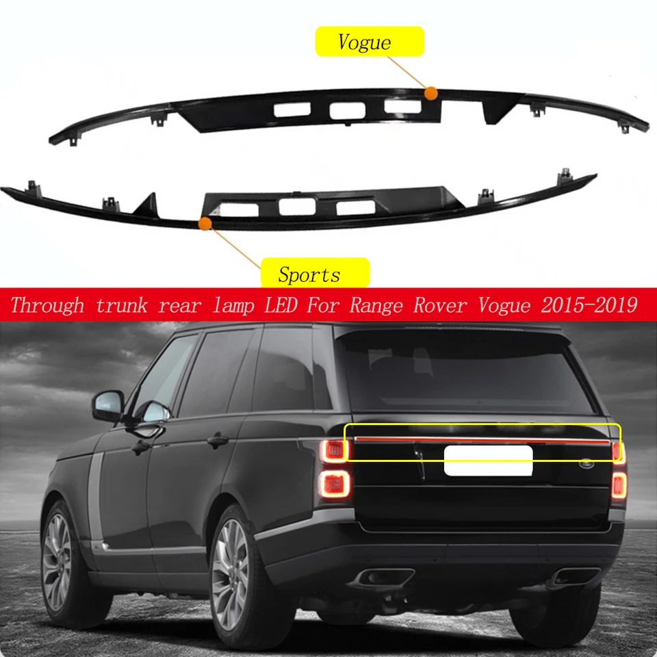 Through Trunk Rear Lamp Led For Land Rover Range Vogue Sports 2015- 2022  Turn Signal Width Light Streamer Light Modification - Decorative Lamps &  Strips - AliExpress