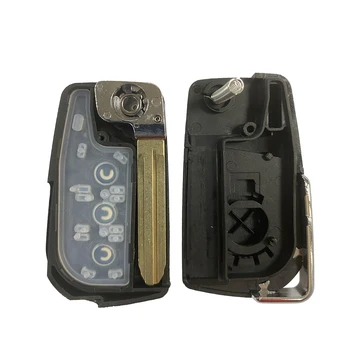 Okey Car Key Shell Cover Case per Toyota Corolla 2017 RAV4 prima del 2013 Toy43 Toy48 VA2 Blade Remote Car Key sostituzione - Okey Car Key Shell Cover Case per Toyota Corolla 2017 RAV4 prima del 2013 Toy43