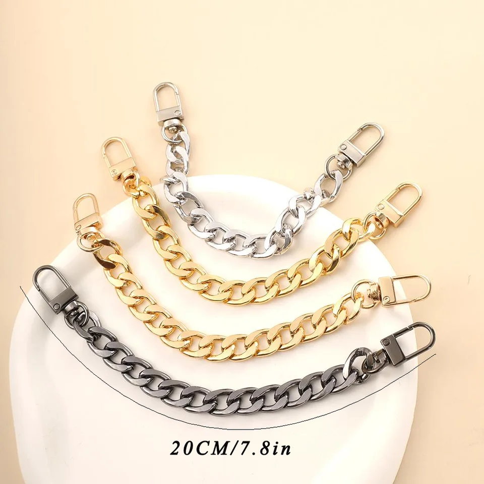 Sac Bandoulière Chaînes Anneau Bimatière Daim - Femme