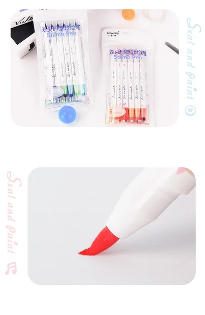 Scribble Pen  Art Markers - Pen 30mm Color Hand-painted Mark Markers  Supplies Brush - Aliexpress