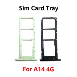 Sim Card Tray Holder and Reader Socket Replacement (A14 5G black)