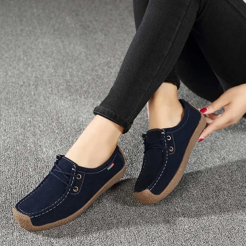 Women Flats Fashion Casual Sneakers Autumn New Comfortable Female