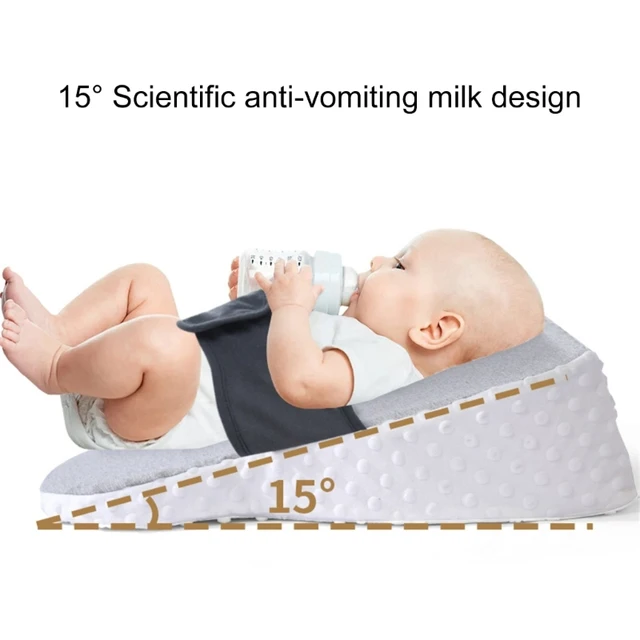 Adjustable Baby Wedges Pillow Infant Incline Cushions Soft Pillow for Newborns to Prevent Spit Up & Improve Sleep Quality P31B 3