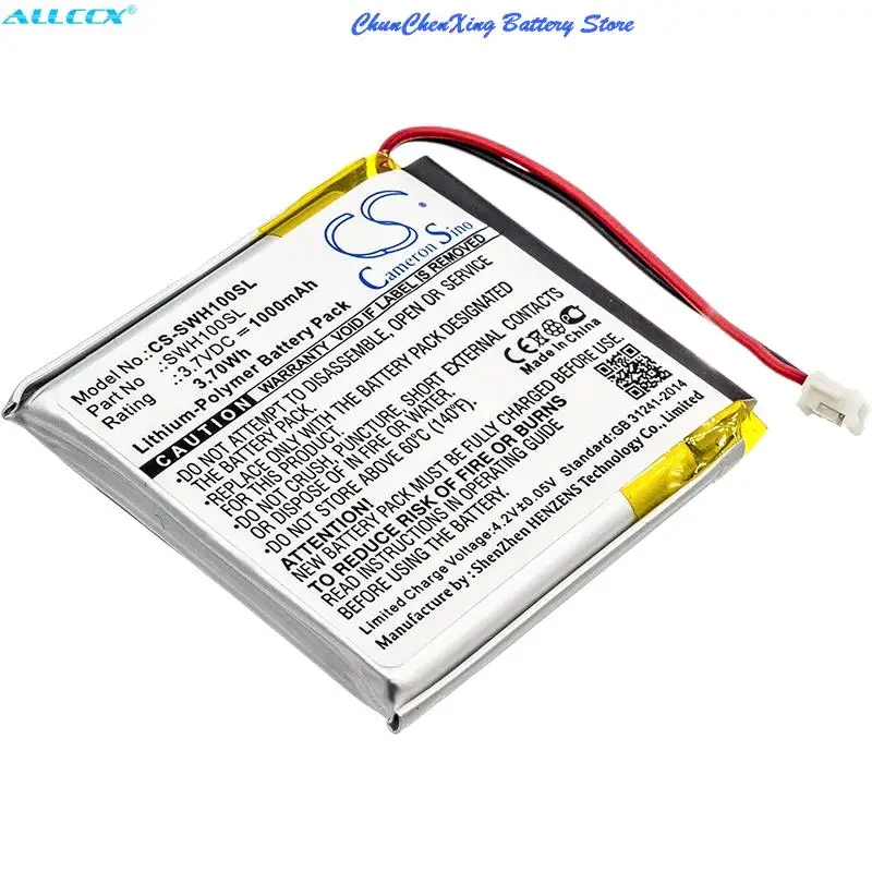 Bateria Cameron Sino Lis1662hnpc 1000mah para Sony Wh1000xm3 Wh-1000xm4 Wh-ch710n b Wh-xb900 Wh-xb900n - Image 3
