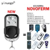 For NOVOFERM TROMATIC MNHS433 02 04 / MTR43-2 MCHS43-2 Garage Door Remote Control 433.92MHz NOVOFERM NOVOTRON 502 504 522 524 1