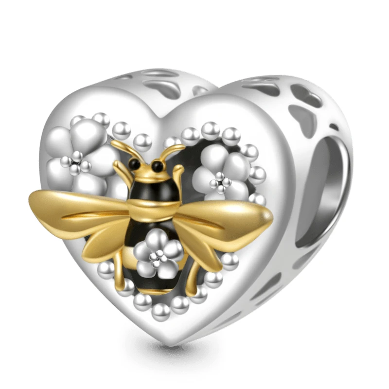 Queen Bee Charm - Compatible with Pandora Bracelets – Planet Charms