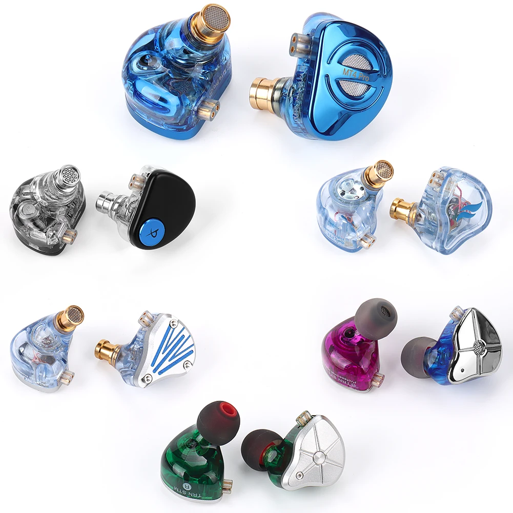 TRN-MT4 Proイヤホン福袋 2DDイヤホン有線付属 V90pro+FZFT1+ FZmax+