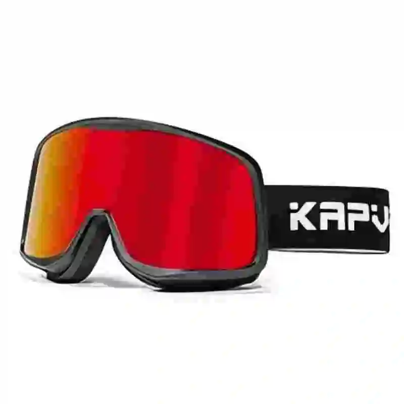 Ski goggles KAPVOE ski goggles Large cylindrical wind and fog UV400 protect women's ski glasses