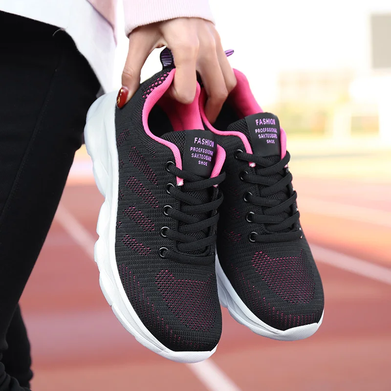 Women fille Running Spring summer Sneakers shoes couple models basket femme breathable hiking casual Breathable Sport Salomones