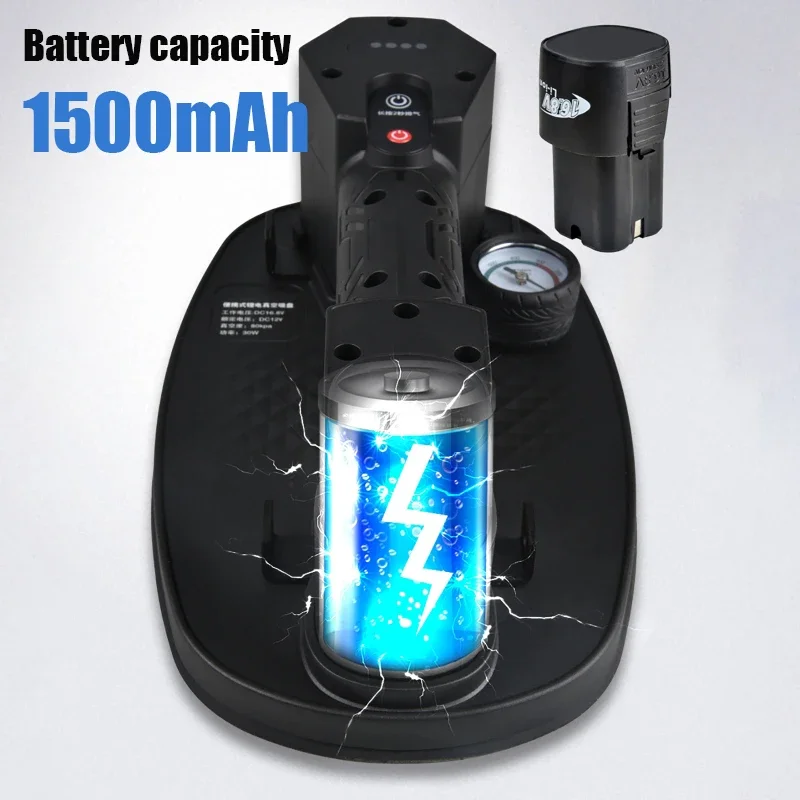 220kg Load Lithium Battery Vacuum Suction Cup Electric Suction Lifter Vacuum Glass Intelligent Suction Cup Air Pump Lifting Tool