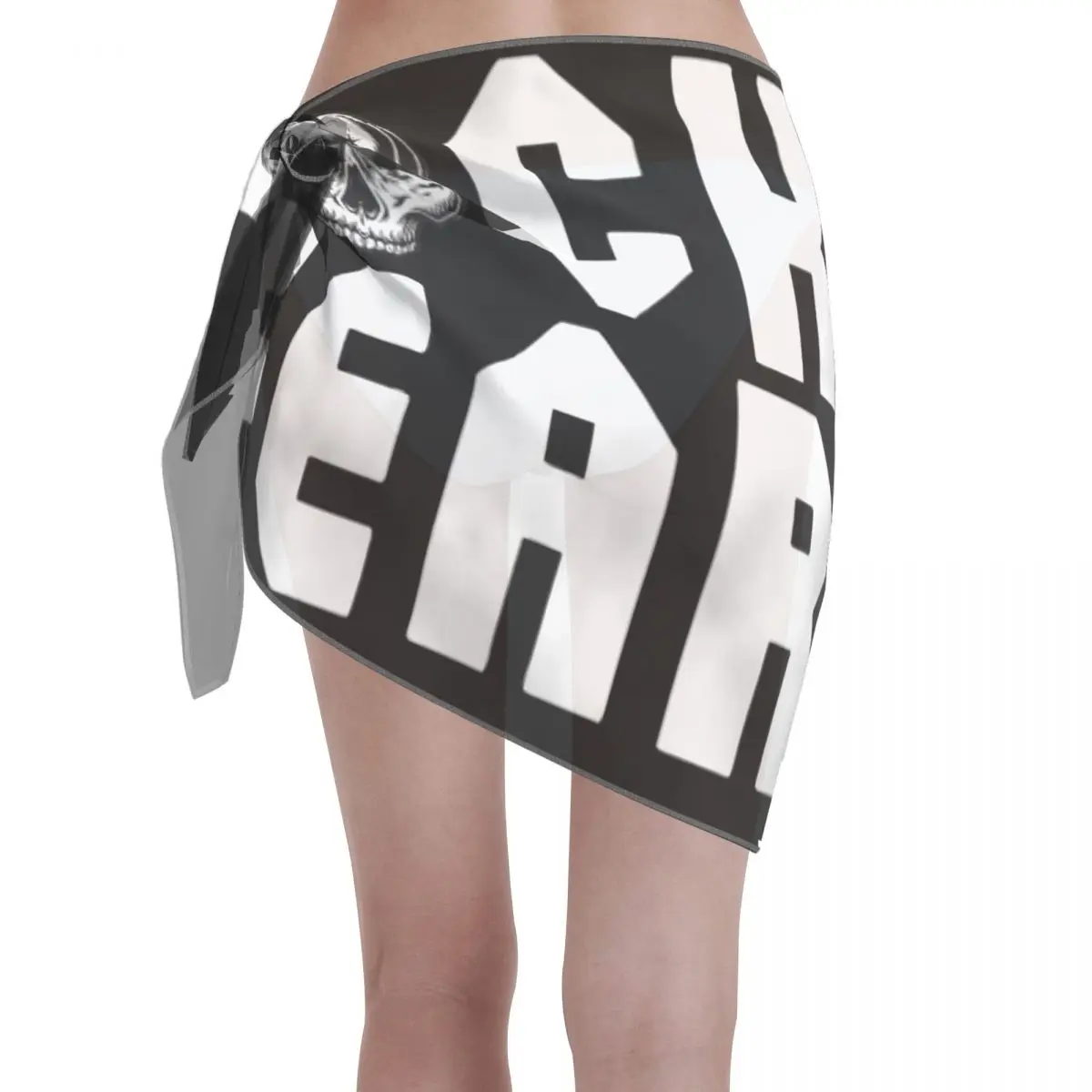 

Skull Fear Stone Cold Steve Austin Kaftan Sarong Swimsuit Women Sexy Ladies Skirt Beach Bikini Wrap