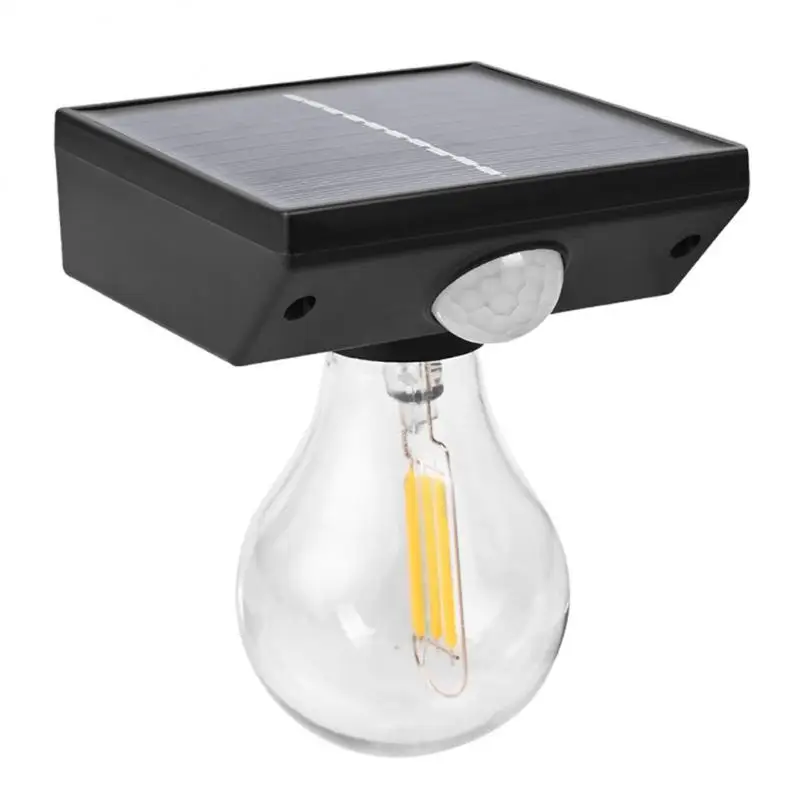 

Retro Solar Sensor Tungsten Bulb Wall Lamp Outdoor IP65 Waterproof Landscape Light For Garden Yard PIR Sensor Stair Lamp