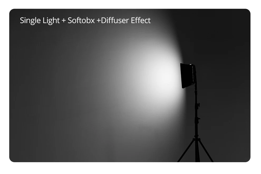 LEDP260C LED Video Soft Light Diffuser Honeycomb Grid Softbox for LED Video Lig