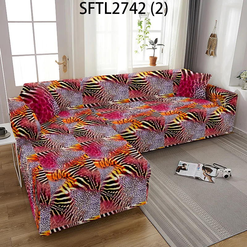 Abstract Geometric Sofa Green Striped Corner Sofa Cover Sofa Plaid On Sofa Line Cushion Cover 3-seater Couch Cover - Sofa Cover/slipcover - AliExpress
