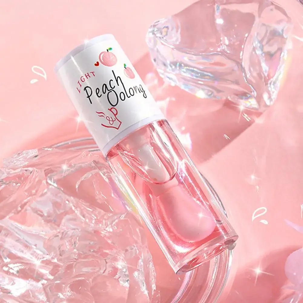 Long Lasting Moisturizing Lip Oil Honey White Peach Lip Oolong Lines Desalination Tender Repair Lip oil