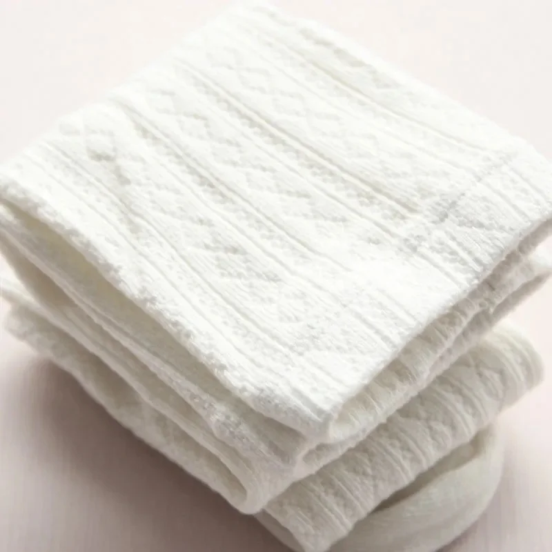 Pantyhose spring and autumn White