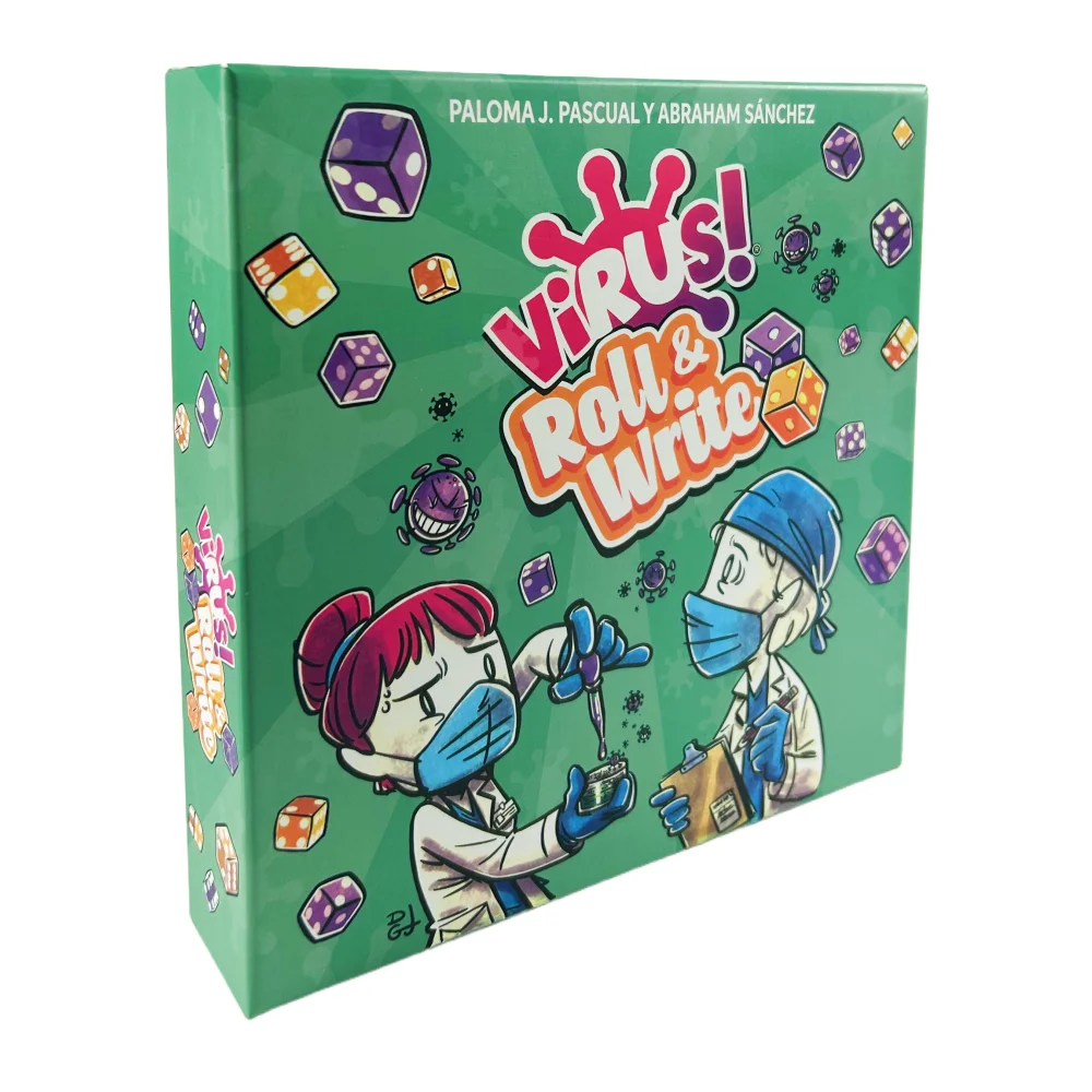 Virus Game Cards 4 Styles The Contagiously Fun Card Game Virus 1/2/3 Evolution Halloween Spanish English French Party Card