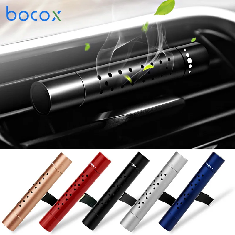 Car Interior Air Freshener Vent Clip Outlet Air Condition Diffuser Solid Flavoring Perfume Fragrance Auto Smell for VW Kia Lada
