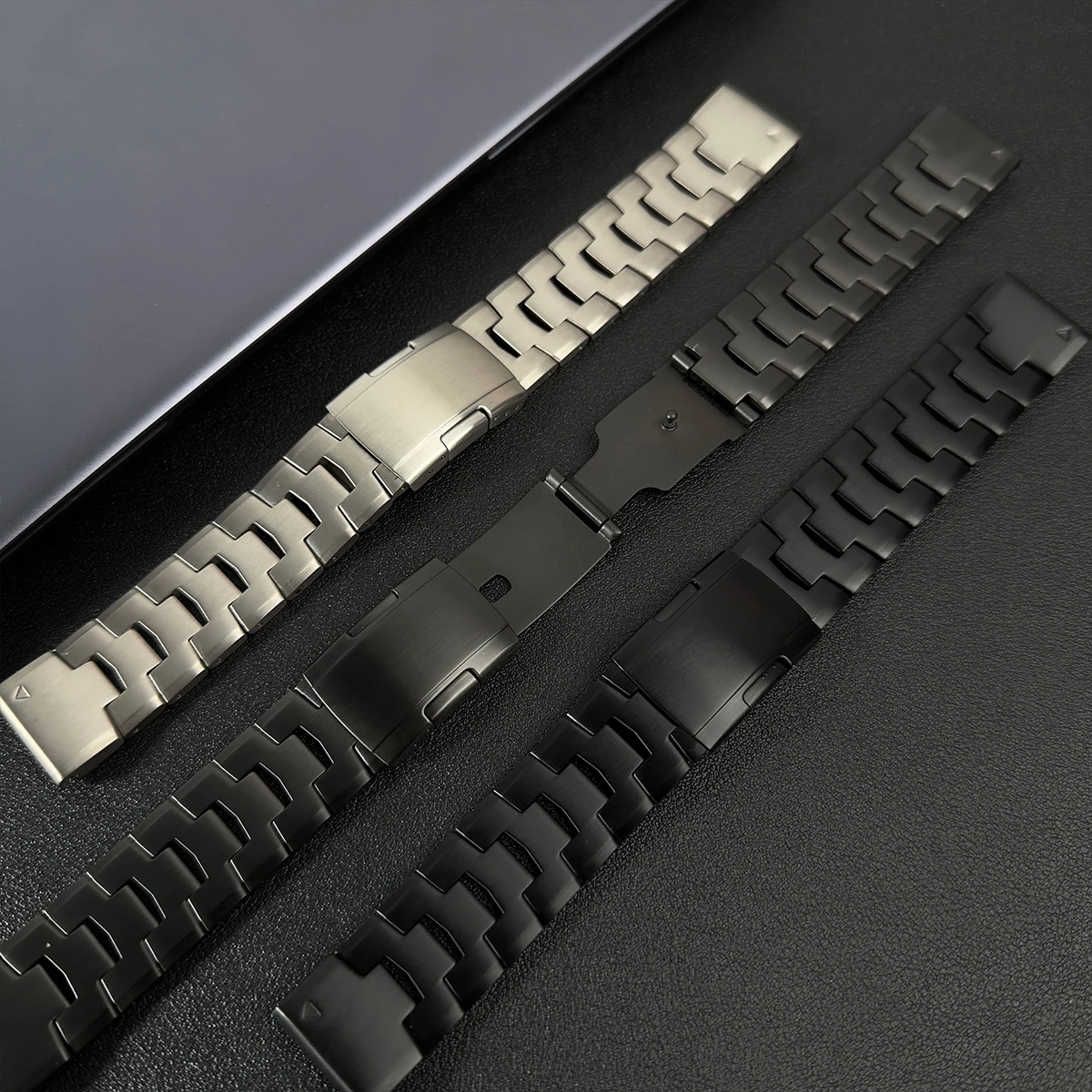 Premium Titanium Metal QuickFit Watch Band, Available in 22mm and 26mm Sizes