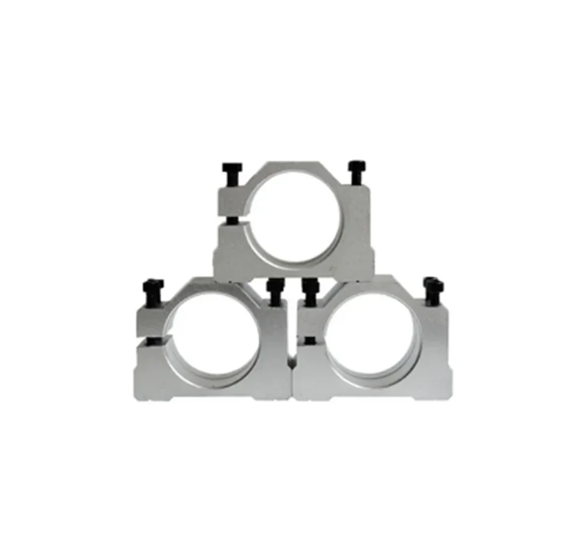CNC Engraving Machine Spindle Motor Bracket Seat CNC Carving Clamp Holder Aluminum From 20mm To 36mm