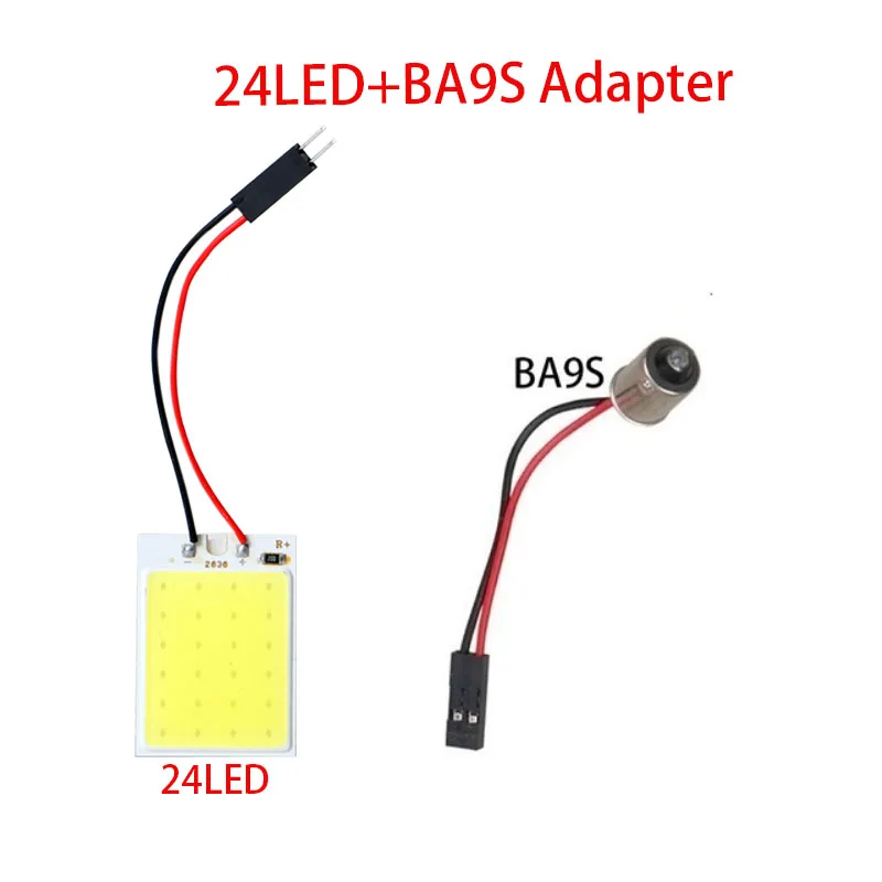 24LED BA9S Adapter