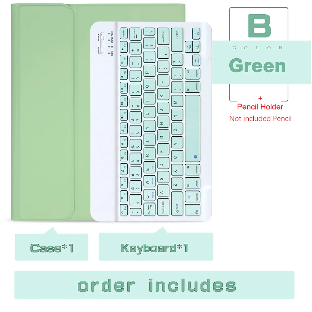 Wireless Bluetooth Keyboard Case with Magic Cover