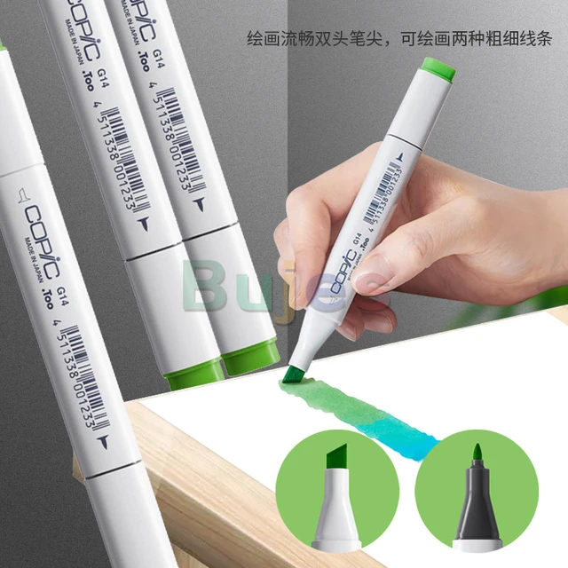 Ohuhu Honolulu Marker Pen Dual Tips Alcohol Art Markers Set Coloring Manga  Sketching Drawing Felt Pen School Supplies