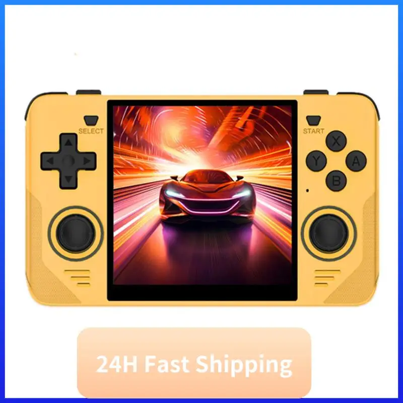 T30C New RGB30 4 Inch Ips Screen Handle Game Console Built-In WIFI RK3566 Open-Source Retro Handheld Game Console For Kids