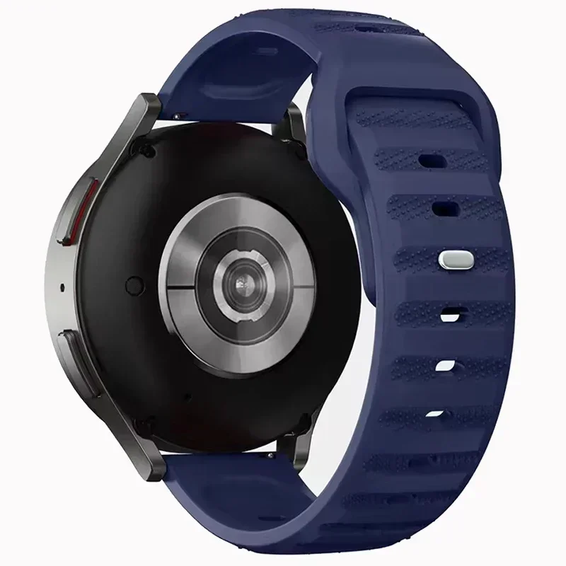 Versatile Silicone Sport Wristband - 20mm/22mm Strap Bracelet