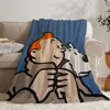 Blanket Bed Throw Blanket Fluffy Adventures of TintinS Microfiber Bedding Decorative Blankets for Sofa Home Interior Beach Towel 1