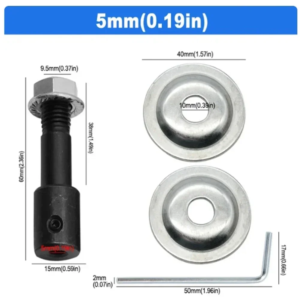 Motor Shaft Arbor Coupler Extender Sleeve Spindle Couple Chuck Adapter Convert Bench Grinder Extension Rod Buff Wheel Rotary grinder accessories