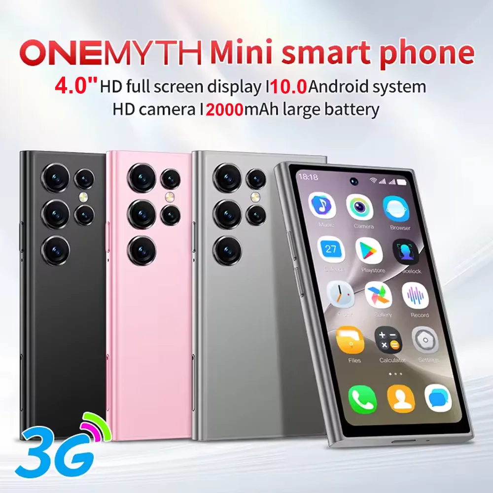 Soyes ONEMYTH S25 Pro 2025 New Mini Smartphone Android System Google Store  4.0-inch 2000mAh Small Smart Phones Latest Upgrade 2