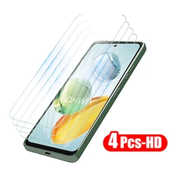 Premium Tempered Glass Screen Protector - 1 - 4 Pack - Honor x6a (4pcs HD)