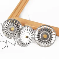 Stainless Steel Kitchen Sink Strainer Bathtub Hair Catcher Stopper Pool Bathroom Waste Sink Filter Plug Sink Accessories Tool 3
